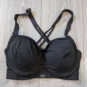 Victoria's Secret Black Underwire Sports Bra